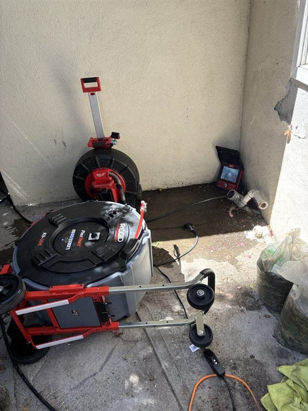 Drain cleaning & camera inspection, Sewer & waste lines